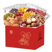 一品巷子坚果大礼盒装零食640g