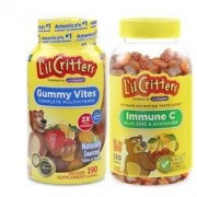 L'il Critters 丽贵 儿童多种维生素190粒+维生素C 190粒