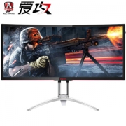 AOC AGON 爱攻II AG352UCG6 35英寸 VA曲面电竞显示器（3440x1440、120Hz、G-Sync）