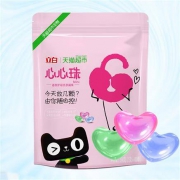 立白 洗衣凝珠 迷你护彩心心珠5G*100颗