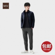 lativ 诚衣 43450 男士摇粒绒长裤