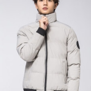 雅鹿 男女款加厚立领短款棉服
