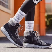 11日0点、双11预告：Skechers 斯凯奇 16677 女士羊羔绒拼接休闲靴 325元（需用券）