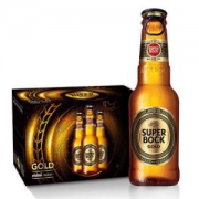 SUPERBOCK超级波克 GOLD金啤酒4.5度200ml*24瓶*2件
