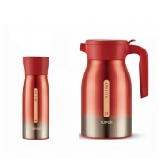 SUPOR 苏泊尔 极光系列 KC20BW1 不锈钢保温壶 2L+保温杯 300ml 189元包邮（需用券）