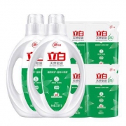 18点开始：立白 天然皂液洗衣液套装6.76kg（2.38kg×2瓶+500g×4袋）*2件 +凑单品