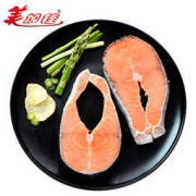 22日0点： 美加佳 冷冻智利筒切三文鱼排 大西洋鲑 420g