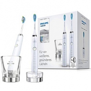 一对装！Philips 飞利浦 旗舰款 电动牙刷HX9357/87 白色