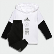 双11预售：adidas 阿迪达斯 儿童运动针织套装 269元（需30元定金 11月11日付尾款）