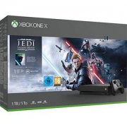 Microsoft Xbox One X RF无线 AZERTY 法文 黑色 Star Wars Jedi: Fallen Order