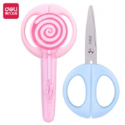 deli 得力 6069 棒棒糖造型儿童剪刀 *5件
