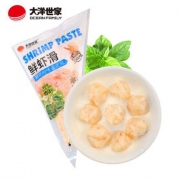大洋世家 鲜虾滑150g 虾肉含量97%以上*10件
