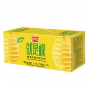 盼盼 清凉饮品 就是檬 柠檬水果味 果汁饮料 250ml*24盒 聚会送礼 整箱装 家庭礼盒装 *2件