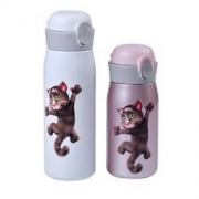 TalkingTom 会说话的汤姆猫 不锈钢真空保温杯 500ml