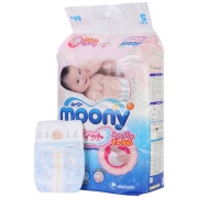 88VIP：moony 尤妮佳 婴儿纸尿裤 S84片 *3件 190.54元包邮（合63.51元/件）
