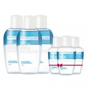 MAYBELLINE 美宝莲 眼部及唇部卸妆液 共计590ml（70ml*4+40ml*4+150ml）