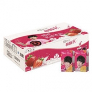 蒙牛 酸酸乳 草莓口味乳味饮品 250ml*24 礼盒装(王源与易烊千玺版随机发货) *3件