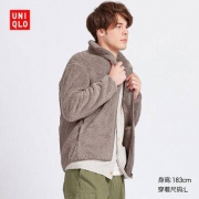UNIQLO 优衣库 418712 长绒摇粒绒夹克