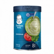 Gerber 嘉宝 混合蔬菜营养米粉 3段 225g *3件