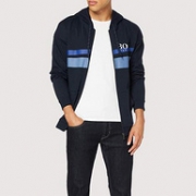 BOSS/雨果博斯 男士 Authentic Jacket H 纯棉连帽运动衫