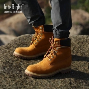京东自有品牌，InteRight 男士防水工装靴