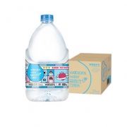 屈臣氏饮用水(添加矿物质)4.5L*4煮饭泡茶煲汤蒸馏矿物质饮用水