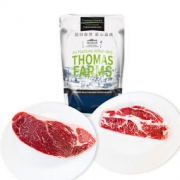 京东PLUS会员： THOMAS FARMS 澳洲安格斯牛排组合装 1.2kg+ 澳洲谷饲肥牛卷 500g*2件