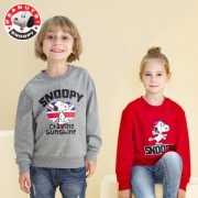 snoopy 史努比 男/女童2019新款 加厚加绒套头卫衣