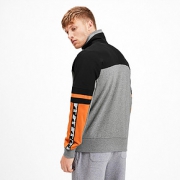 PUMA彪马官方正品 新款男子春秋拼色立领外套