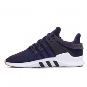 黑五全球购、88VIP：adidas 阿迪达斯  EQT SUPPORT ADV 男女款黑色跑步鞋 低至259.05元包邮（需用券）