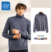 真维斯 男士纯棉高领针织衫