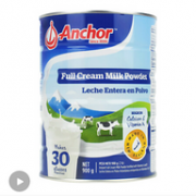 新低：新西兰 Anchor 安佳 全脂奶粉 900gx4罐