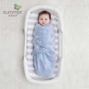 双十一预告，Summer Infant 新生儿防惊跳婴儿摇粒绒襁褓睡袋*2件