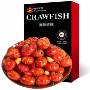 DeYAN 德炎 麻辣小龙虾虾尾 300g 50尾左右 39.9元，可低至19.9元