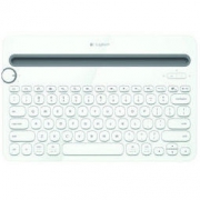 罗技（Logitech）K480 多设备蓝牙键盘 平板电脑键盘 白色