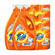 Tide 汰渍 全效洗衣液 3kgx2瓶+500克x6袋