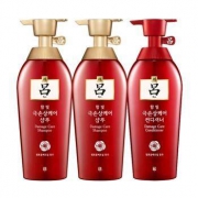 Ryo 吕 红吕 染烫修复洗发水护发素套盒 500ml*3瓶 *3件