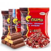 ￥7.9 【俄罗斯进口】阿孔特红皮糖100g*3袋