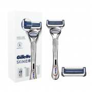 Gillette 吉列 SKIN 云感 手动剃须刀套装（1刀架+2刀头+洗面奶20g*2） 75.9元包邮（双重优惠）