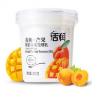 限地区： 新希望 活润大果粒 黄桃+芒果 酸奶 370g*3杯 *10件
