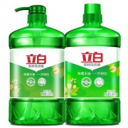 限地区：Liby立白 茶籽洗洁精 1.45kg*2瓶*3件+赠500g*3件