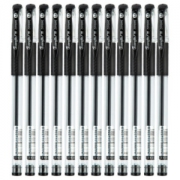 凑单品： GuangBo 广博 ZX9009E 经典中性笔 0.5mm 12支/盒