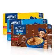 双11预售：Maxwell House 麦斯威尔 速溶咖啡粉 特浓原味 60条*2件 79元包邮（定金+尾款）