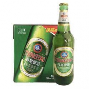 限地区：青岛啤酒 经典8度500ml*6瓶 大瓶整箱*2件