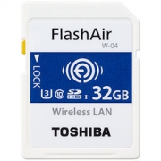 再降价、限地区：TOSHIBA 东芝 FlashAir4 32GB SD存储卡（WiFi）