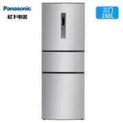 Panasonic 松下 NR-C280WP-S 280L 多门冰箱 2790元包邮（需用券）