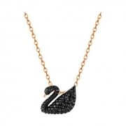 20点：Swarovski 施华洛世奇 小号黑天鹅 项链