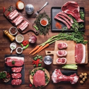 网易味央 300天慢养黑猪肉 聚享肉香款 5份套餐 净重1750g