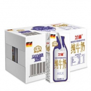 京东PLUS会员：Lacheer 兰雀 脱脂纯牛奶 1L*12盒 *2件