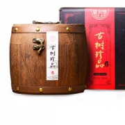 福月堂 24年珍藏老茶头 云南普洱熟茶 500g木桶礼盒装